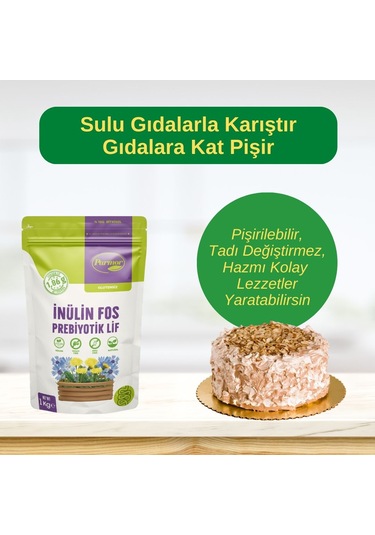 Parmor İnülin Fos Prebiyotik Lif - 1 Kg Inulın