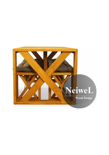 Neiwel Velmar Doğal Ahşap Banklı Mutfak Ve Yemek Masası Takımı-100-260 Takım Açık Ceviz