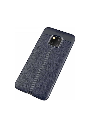 Huawei Mate 20 Pro Kilif Deri Tarzi Niss Silikon Case 389468501