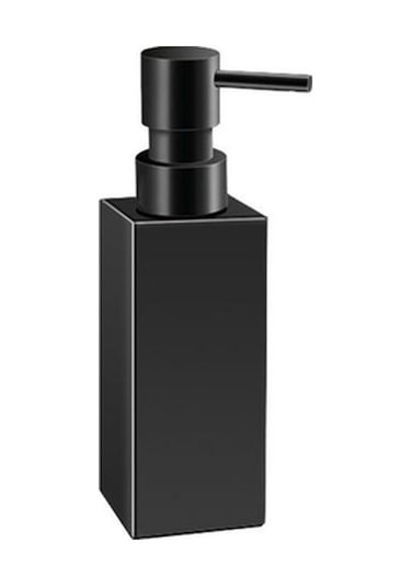 Sıvı Sabunluk, Tezgah Üstü, 500ml - Mat Siyah Mat Siyah