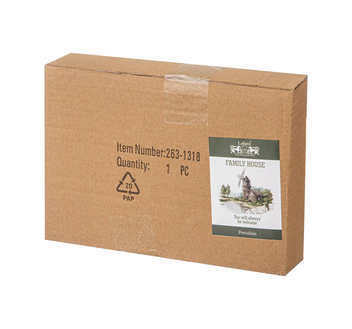 Lefard "family House" Fırında Pişirme İçin Kulplu Kalıp 204133901 Beyaz