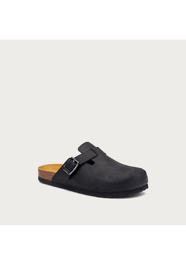 Nero Black Terlik Erkek 19r9 Frau Crazy-s Open Shoe/mule Siyah