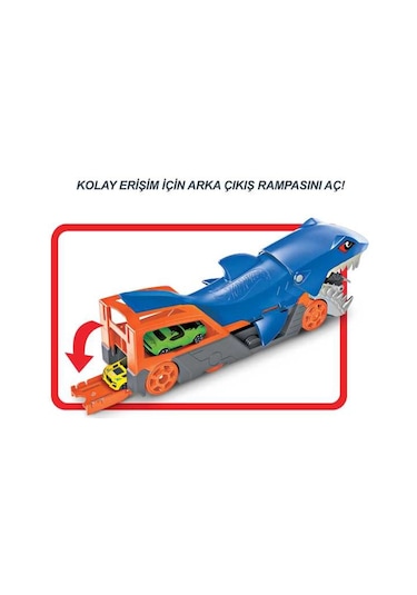 Hot Wheels Köpek Balığı  Taşıyıcı GVG36