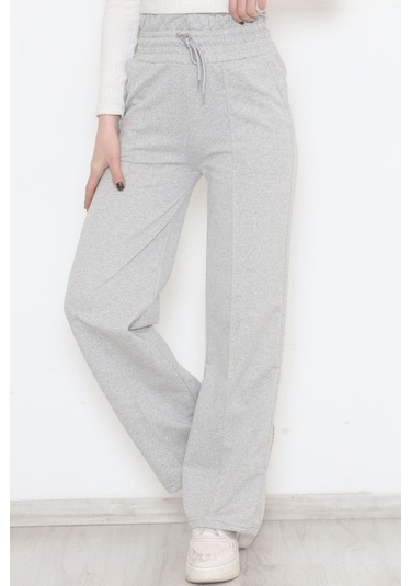 Mokashopin - Yüksekbel Eşofman Altı Gri - 472120.1778. 001