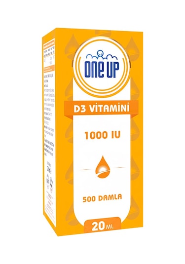 One Up D3 Vitamini 1000 Iu 20 Ml Damla Aromasiz