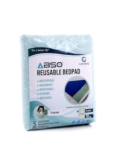 Abso 5 Katlı Hasta Bezi Yıkanabilir Emici ve Koruyucu Ped 85x90