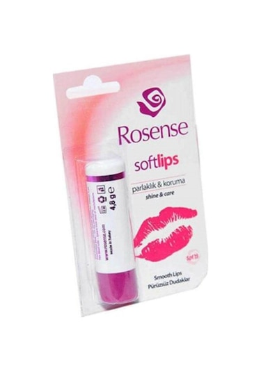 Rosense Soft Lips Gül Özlü Dudak Kremi 4.8 G