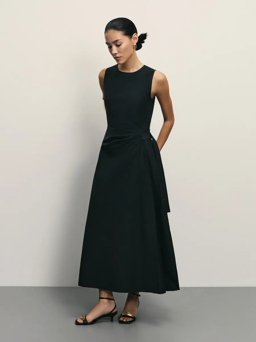 Zarına Yazlık Uzun Şık Mezuniyet Elbisesi. 348836307 Siyah