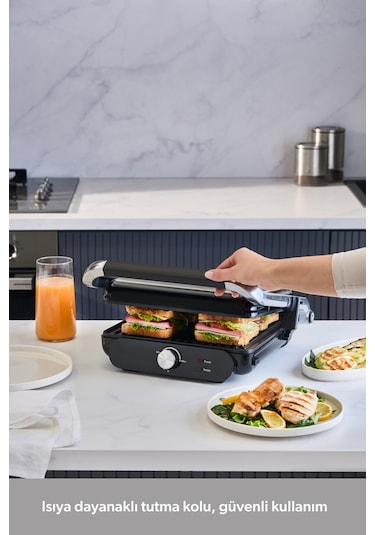 Homend Grilliant 1366H 2000 W Tost Makinesi