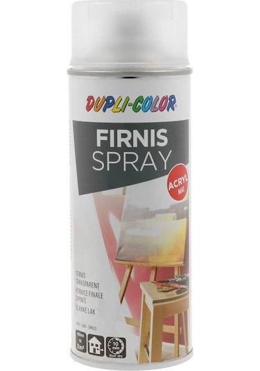 Dupli-color Sprey Mat Vernik Şeffaf 400 Ml Şeffaf