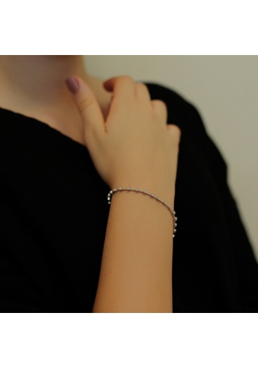 Lova 0,25 Karat Pırlanta Su Yolu Bileklik - 4070005