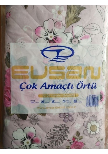 Algelsineve Pembe Gülbahçem Tek Kişilik Pike