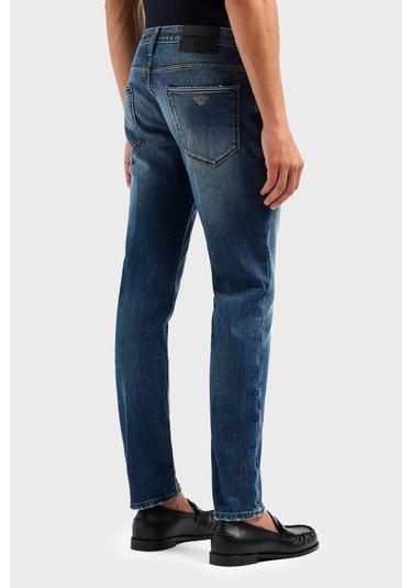 Emporio Armani Erkek Kot Pantolon Em000121 Af13272 Mb002 Lacivert Lacivert