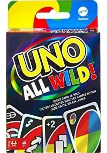Mattel Uno All Wıld Lisanslı Uno Oyunu