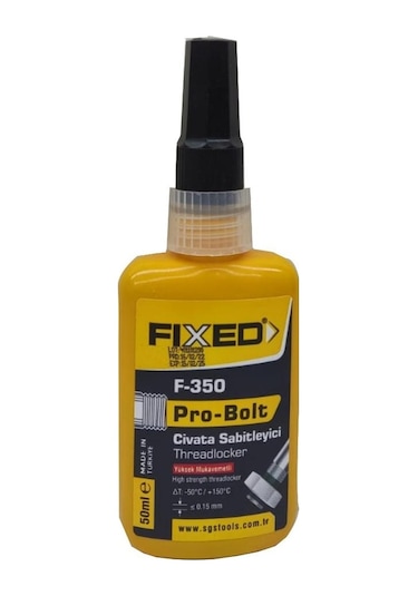 Fıxed Civata Sabitleyici Yüksek Mukavemetli Pro-bolt 50 Ml