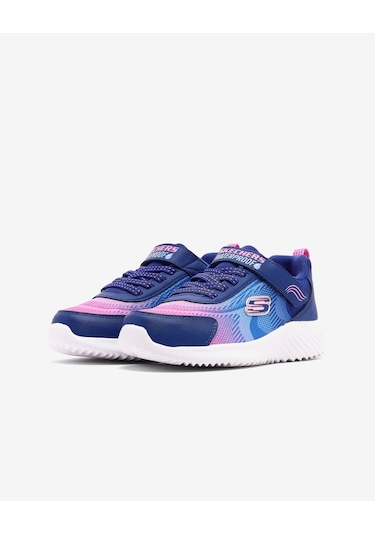 Skechers Bounder Büyük Kız Çocuk Lacivert Spor Ayakkabı 303452l Nvmt Lacivert