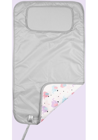 Anne Bebek Bakım Örtüsü Yenidoğan Alt Açma Değiştirme Elephant Organizer Pedi Minderi Çift Taraflı