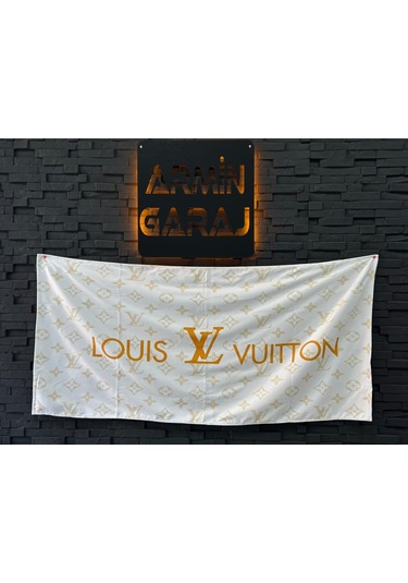 Louis Beyaz Büyük Boy Havlu