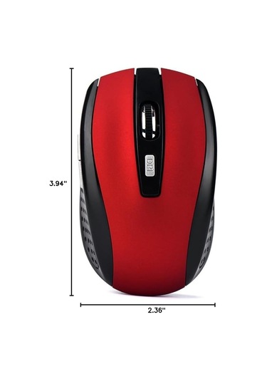 2.4g-hz Kablosuz Oyun Fare Usb Alıcı Pc Dizüstü Bilgisayar Masaüstü Ev Kullanımı Kırmızı İçin Profesyonel Oyuncular İçin