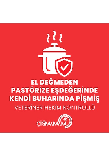 Kavurma Pişmiş Barf Köpek Maması 20 Kg - 271 G X 74