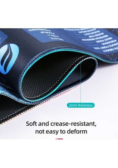 Besthome1 900x400x2mm多功能防滑鼠标垫-流畅移动 办公快捷桌垫