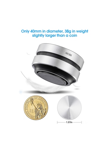 Geeksen Duramobı Kemikiletimli Tws Radyo Mikrofonlu Mini Hoparlör - Taşınabilir, Manyetik, 115db, Usb-c Şarjlı Siyah Portatif Ses Cihazı