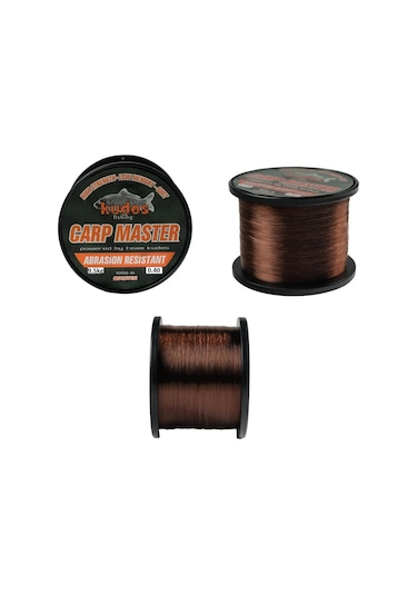 Kudos Carp Master 1000m 0.40mm Kahve Sazan Misinası