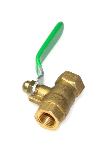 Pnömatik Pirinç Küresel Vana 3/4"