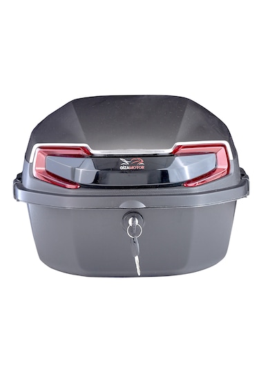 Motosiklet Çantası 33 Litre Metalik Koyu Gri