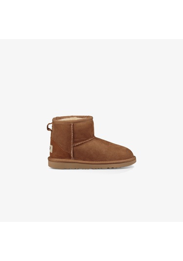 Ugg Classic Mini Çocuk Kahverengi Bot Düz 1017715k Kahverengi