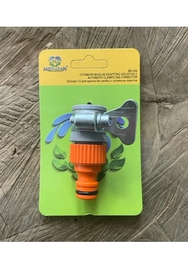 Mdl 1/2 Hortum Adaptörü Geçmeli Kelepçeli Musluk Bağlantı Adaptörü