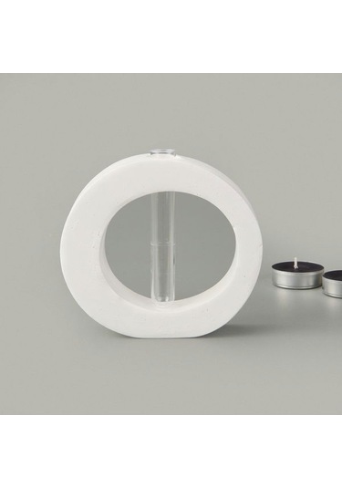 Evidea Deco Solid Dekor - Beyaz - 13 Cm Beyaz