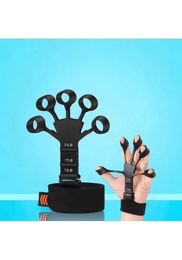 Bilek Güçlendirici Egzersiz Yayı Siyah