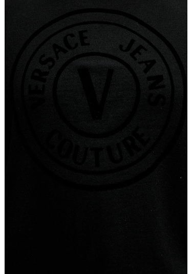 Versace Jeans Couture 79gafm15 Erkek Kazak Siyah