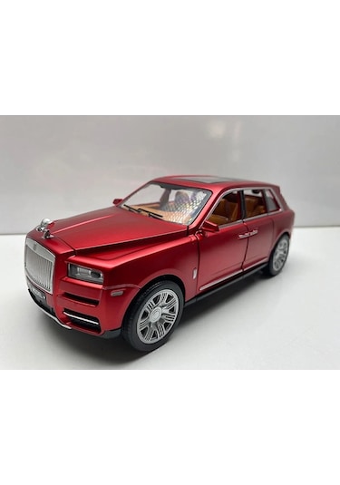 Rolls Royce Metal Model Araba 23 Cm Sesli Işıklı Kapılar Bagaj Kaput Açılır Oyuncak Roy Rolls Araç