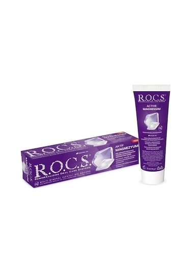Rocs Aktif Magnezyum Besleyici Diş Macunu 75 ML
