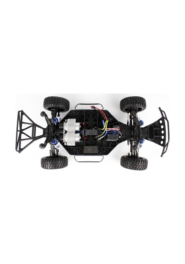 Remo 1022 1/10 Ölçek, 4wd Off Road Short Course 9emu Fırçalı Çift Motorlu, Kırmızı Kaportalı, Rc Model Araç