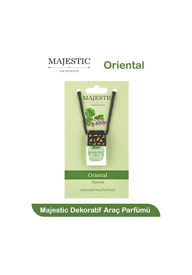 Majestic Oto Kokusu Oryantal 7 Ml - Dekoratif Araç Parfümü