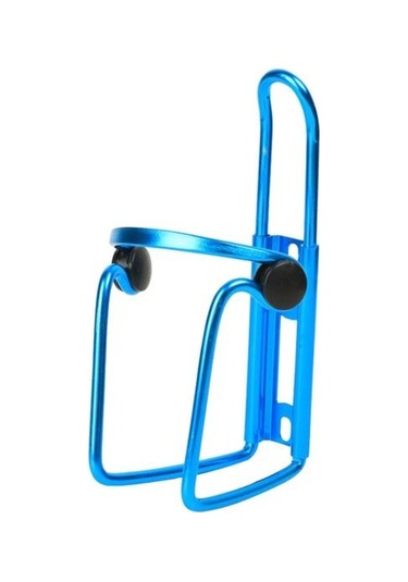 Bisiklet Su Şişe Kafesi Ağır Hizmet Tipi Alüminyum Alaşımlı Evrensel Mtb Bisiklet Bisiklet Su Bardağı Tutucu Depolama Rafı Bisiklet Aksesuarları Mavi