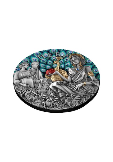 Agakulche Hera Altın Kaplama Gümüş Sikke Coin