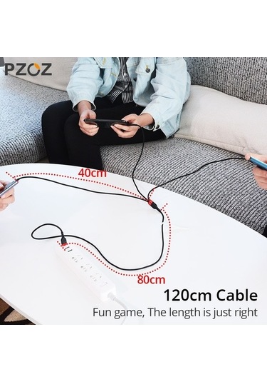 Prestigegoods Pzoz 3-in-1 Usb Kablosu 5a C Tipi - İphone 14/13/12 & Samsung Xiaomi Huawei Uyumlu Süper Hızlı Şarj Kordon Mikro Usb Şarj Cihazı
