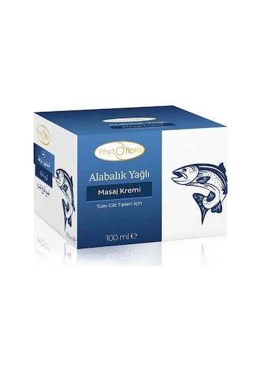 Phytoflora Alabalık Yağlı Masaj Kremi - Rahatlatıcı Etki 100 Ml
