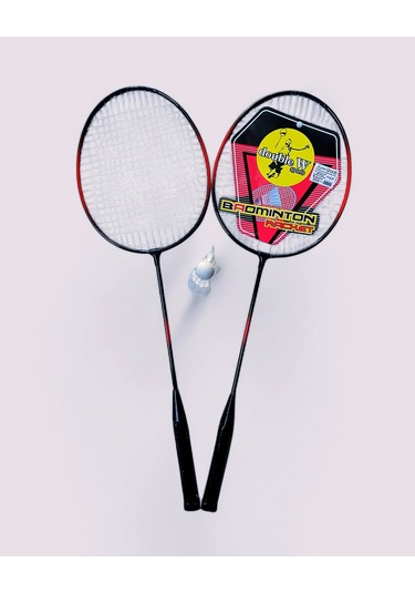 Badminton Raketi Set 2 Raket 1 Top Çantalı