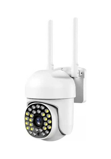 Pazly Akıllı Wifi Güvenlik Kamerası - Beyaz, 1080p Gece Görüşlü, 355 Dönebilir, Sesli Alarmlı, İki Yönlü Konuşma Özelliği