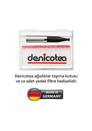 Denicotea 20271 Ejectör Filtreli Sig. Ağızlığı Syh/Silver