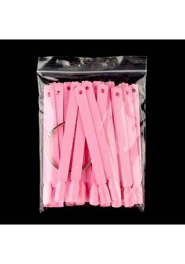 Mufunye Oje Örnekleri, Yelpaze Şeklinde, 50 Adet, Doğal Renkler