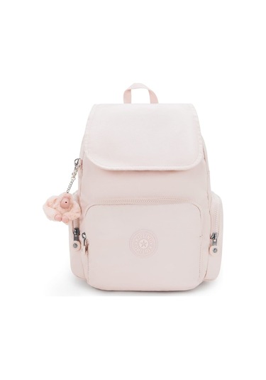 Kıplıng City Zip S Küçük Boy Sırt Çantası Pembe Pınk Shıne Pembe