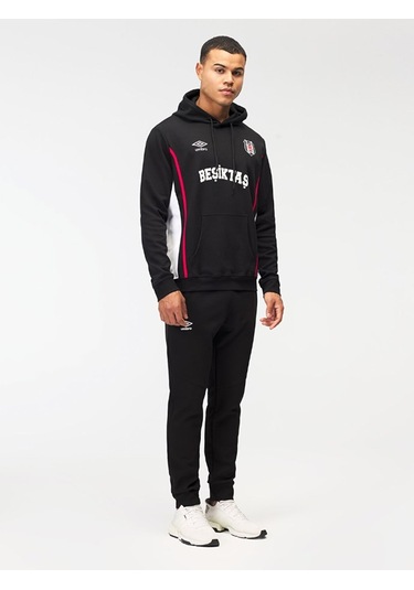 Bjk Swt 054 Fc-0208 Beşiktaş Orijinal Lisanslı Siyah-beyaz Sweatshirt 25/26 Sezon SiYAH