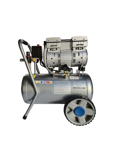 Hyundai HM1024S Hava Kompresörü Sessiz & Yağsız 750W 24 L