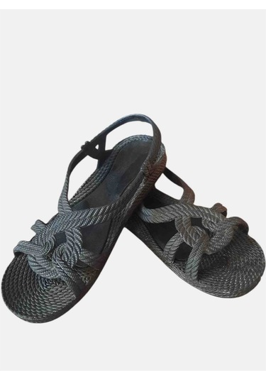 Avox Kaydırmaz Plastik Sandalet Siyah